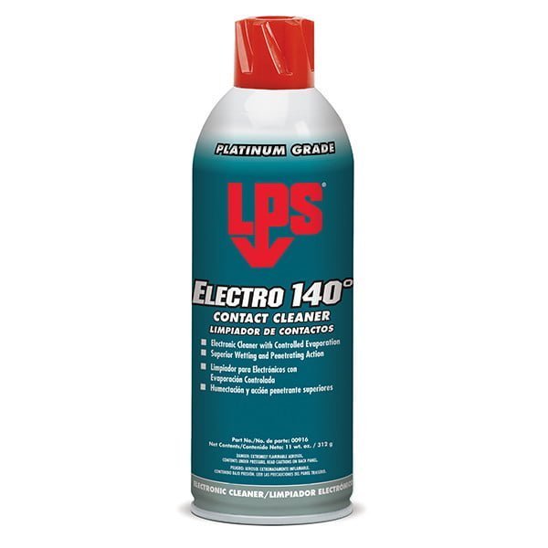 LPS Electro 140° Contact Cleaner - Bình xịt tẩy rửa dầu mỡ