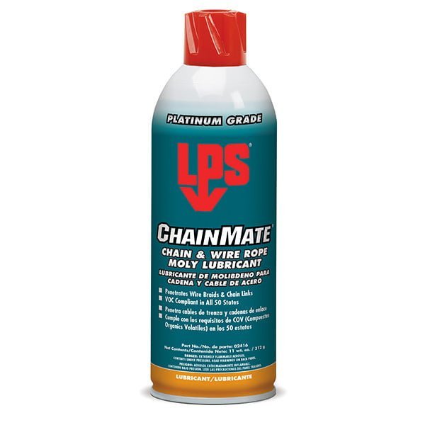 LPS ChainMate Chain & Wire Rope Lubricant - Bình xịt tẩy rửa dầu mỡ