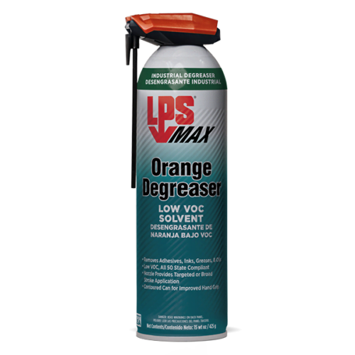 LPS MAX Orange Degreaser Low VOC Solvent